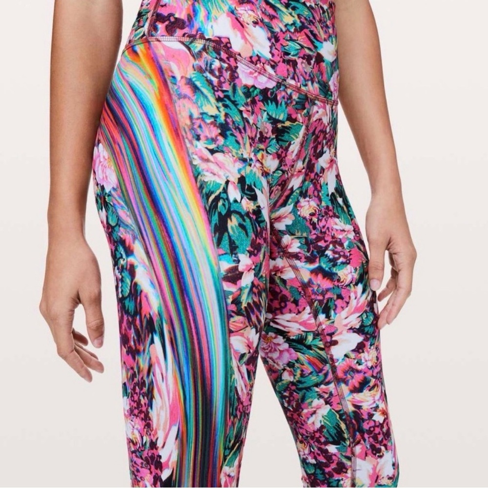 Lululemon Wunder Under Hi-Rise Tight *Nulux 28" Spectrum Wunder Under size 8